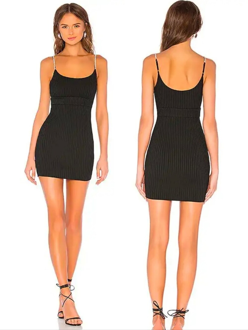 NBD Leon Mini Knit Little Black Dress S